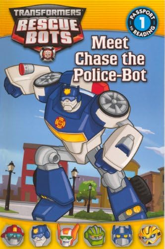 Meet Chase The Police-Bot (Turtleback School &amp; Library Binding Edition) (Transformers: Rescue Bots)