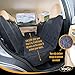 Dog Seat Cover for Back Seat, Waterproof Scratchproof Heavy Duty Pet Car Hammock for Backseat Protection Against Dirt Pet Fur, Protect Your Vehicle with Durable Nonslip Back Seat Cover for Trucks SUVs