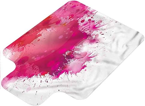 Alfombra de oficina abstracta, pintura de acuarela salpicadura 91,4 x