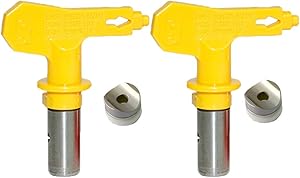 Airless Spray Tip,Reversible Switch Tip for Airless Paint Sprayer and Paint Sprayer Nozzle 2 Pack 213