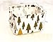 UQueen Fashion Creative Household Desktop Ambry Cotton Linen with handle Sundry Cloth Cosmetic Storage Basket Box Case Organizer (Tree)