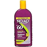 NO-AD Sunscreen Lotion, SPF 60 (Pack of 2)