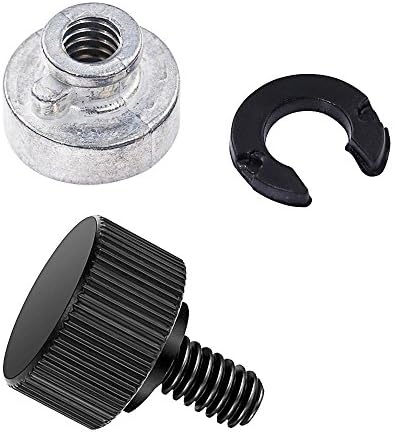 ClipsOne Billet Aluminum Seat Bolt Screw Nut for Harley Davidson Street Road Ultra Glide1996-2016