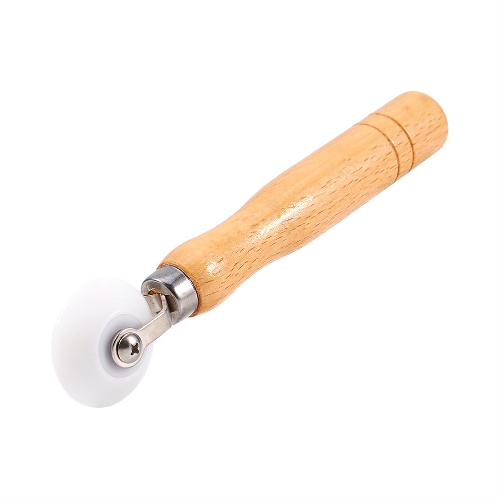Internal External Corner Wallpaper Seam Roller Natural Wood Handle Seamed Home Wall Paper Decorating Hand DIY Tool