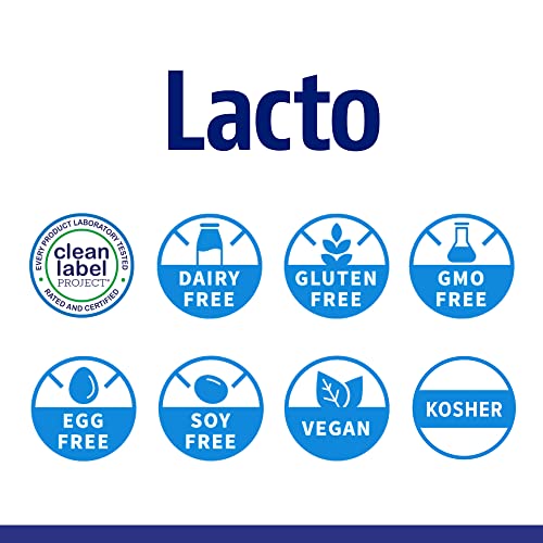 Enzymedica Lacto, Maximum Strength Formula for Dairy Intolerance, With