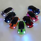 3D Wireless Optical 2.4GHz Car Shaped Mouse Mice 1600DPI USB Receiver F Macbook(Color Random)