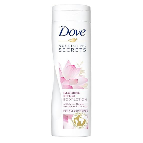 dove body lotion glowing ritual