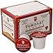 Puroast Low Acid Coffee Single-Serve Pods , Organic French Roast , Dark Roast , Low Acid Certified , pH 5.5+ , Gut Health , Higher Antioxidants , Keurig 2.0 Compatible , Smooth (72 Count)