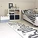 LISIBOOO Cotton Crawling Blanket,Play Games Floor Mat Road Adventure Racing Carpet,Kids Long Pad for Bedroom Playroom Classroom Indoor,69x27inch Rectangle Area Rugs