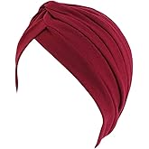 beauty YFJH Women's Cotton Turban Head Wrap Cancer Chemo Beanies Cap Headwear Cap Bonnet Hair Loss Hat