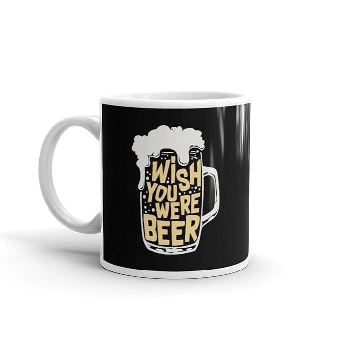 POSTERMONK Ceramic Tea & Coffee Mug 350 Ml (Multicolor Wish You were