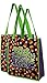 Earthwise Halloween Trick or Treat Bags - Reusable Candy Goodie Totes Baggies Party Favor Bags (6 Pack) 3 Cute Prints - Jackolanterns, Ghosts and Candy Corn