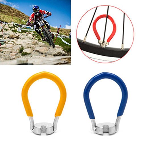 Oceaneshop Bicycle Cycling Bike Spoke Wrench 14G Wheel Rim Nipple Key Spanner Repair Fix Tool