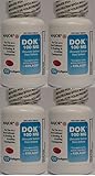 Docusate Sodium 100 mg Softgels for Gentle, Reliable Relief from Occasional Constipation Generic for Colace 100 Softgels per Bottle Pack of 4 Bottles Total 400 Softgels by Major Pharmaceuticals