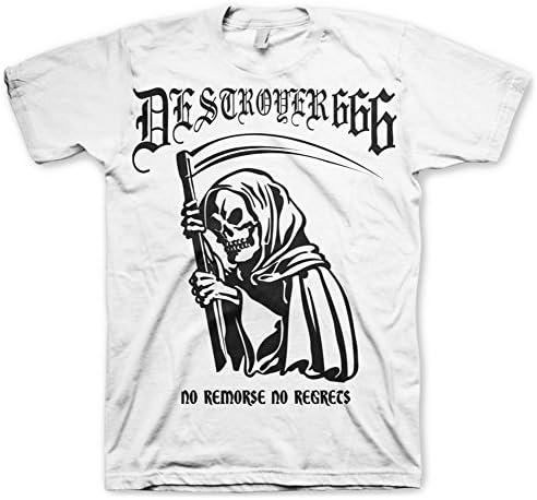 Destroyer 666- No Remorse No Regrets T-Shirt Size XL