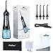 Cordless Water Flosser Oral Irrigator- Portable Dental Gum Flosser With 4 Jet Tips, IPX7 Dual Waterproof, 3 Modes, Portable for Home and Travel, Braces & Bridges Care