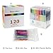 Soucolor 120 Coloring Gel Pens Set, 60 Colored Pens Plus 60 Ink Refills, Perfect for Adult Coloring Books, Scrapbooking, Drawing, Doodle, Craft and Kids Projects