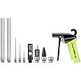 Legacy Automotive Flexzilla X1 Blow Gun Kit, 10-Piece, ZillaGreen - AG1500FZKIT