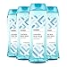 Solimo Cool Mist Body Wash, pack of 4