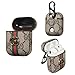 Fit for Airpods 1&2 Case,Cute 3D Luxury Leather Shockproof Cover Designer Skin Kits Keychain,Cool Fun Funny Fashion Design Stylish Case for Girls Women Ladies (Green G)