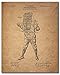 BigWig Prints Vintage Baseball Decor - Baseball Wall Decor, Poster, Wall Art, Vintage Sports Art, Posters For Bedroom, Man Cave - Unframed Set Of 6 (8x10)