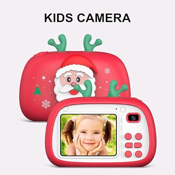 ChildrenS Camera Kids Camera Child Camera 1800W Pixels Front And Rear Dual Camera High Definition Digital Christmas Limited Edition Children Mini Cute Cartoon Camera Christmas Children With 32G Tf Ca