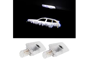 uunonaha LED Car Door Logo Lights Courtesy Projector Laser Welcome Light Puddle lamp 2 pcs Compatible with Forester Outback Legacy Ascent Car Accessories (forest car, Forester/Outback)