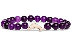 Fahlo Dolphin Tracking Bracelet, Elastic, supports FIU Marine Conservation, one size fits most for Men and Women