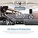 Car Dash Cam WiFi FHD 1080P Car Dash Camera Mini 360 Degree Rotate Angle Dashboard Camera DVR Recorder with G-Sensor, Night Vision, Motion Detection, WDR