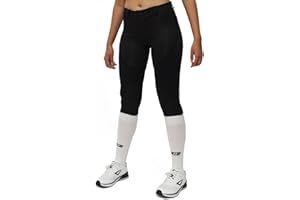 3N2 Women's NuFit Pro 3/4 Softball Knickers, Fastpitch Softball Pants with Reinforced Knees & Slide Zones