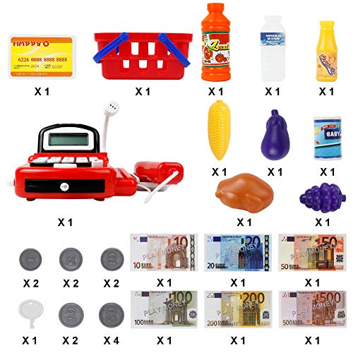 4 Fajiabao+Register+Pretend+Calculator+Vegetables