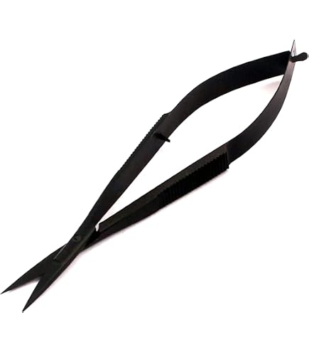 HTS Edelstahl-Schere Mit Federmechanik – 11,4 Cm, Gerade Klinge Für Präzises Schneiden