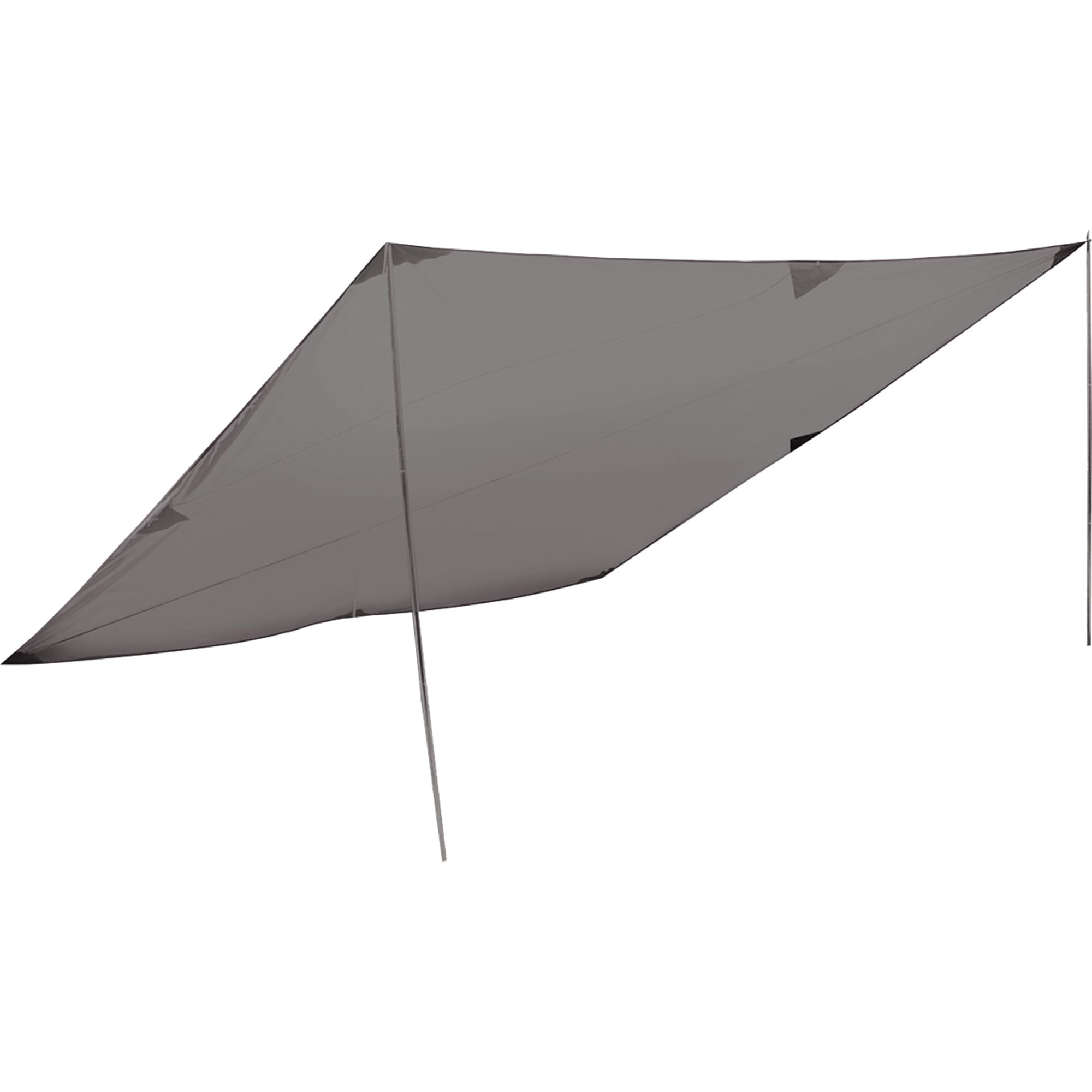 High Peak Sun Protection Outdoor Tarp available in Grey - Size 400 X 400 cm