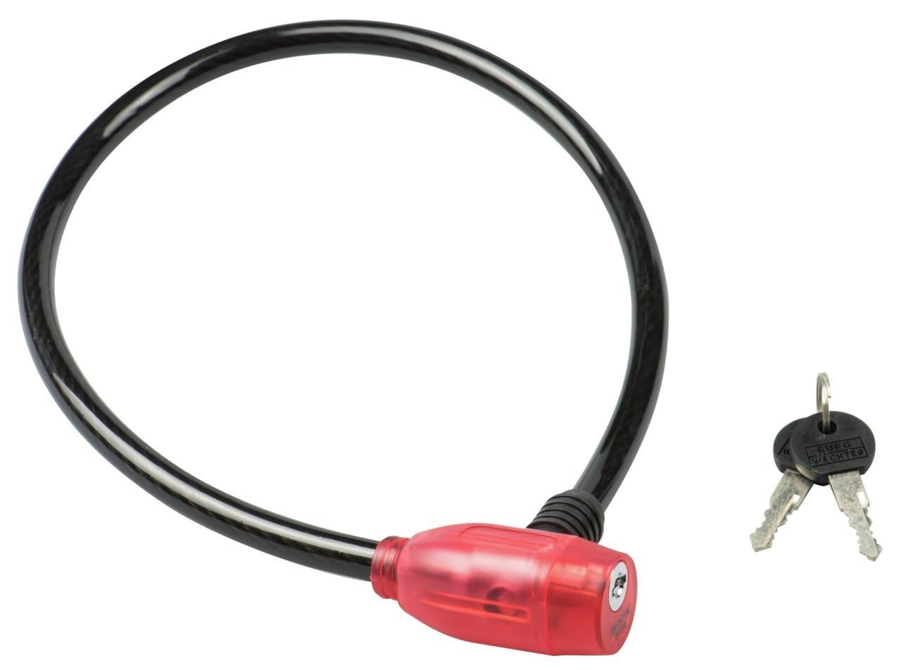 BURG-WÄCHTER 12mm Secure Bike Lock Cable - 65MM