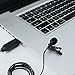USB Lavalier Lapel Clip-On Microphone - Professional Grade Omnidirectional Condenser Microphone for PC Computers & Mac - Perfect for Recording Youtube Interviews Video Conference Skype Voice Dictation