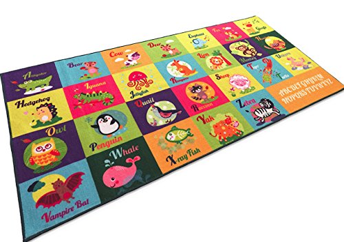 Kids rugs for playroom! large kids play rugs 79” x 40…