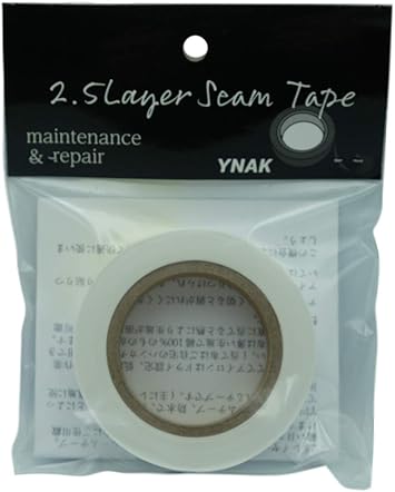 Amazon Ynak シームテープ レインウェア 2 5レイヤー 対応 テント不適正 縫い目 補修 リペア シームレス 防水 対策 メンテナンス 用 アイロン接着 幅18mm m 厚さ0 11mm ブラック ホワイト 透明 幅22mm m 特厚0 18mm 透明 Ynak テントメンテナンス