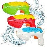 QUN FENG Water Gun-Water Soaker 3 Pack Squirt Shooter Gun for Kids Summer Outdoor Super Games