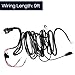 YITAMOTOR LED Light Bar Wiring Harness with Fuse Relay On&Off Switch for Light Bar Fog Lights Compatible for ATV, SUV, Jeep, Pickup, LED Light Up to 300W 12V 40A (10ft.)