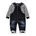 Cute Baby Boys Clothes Toddler Boys' Romper Jumpsuit Overalls Stripe Rompers Sets