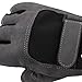 Trideer Workout Gloves, Full Palm Protection & Extra Grip, Gym Gloves for Weight Lifting, Training, Fitness, Exercise (Men & Women) (Grey, XL (Fits 8.3-9.0Inches))