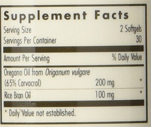 Allergy Research Group Oregano Oil -- 60 Softgels