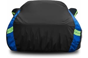 Avecrew Car Cover Waterproof All Weather for Automobiles, Outdoor Heavy Duty Full Exterior Covers for Sedans Up to 178" L