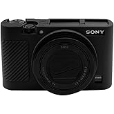 Easy Hood RX100 VII Case,Soft Silicone Protective Cover Protector Skin for Sony DSC-RX100 III RX100 V RX100 IV RX100 VII Digital Camera (Black)