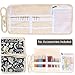 Damero New Canvas Crochet Hooks Wrap Knitting/Crochet Accessories Pouch Craft Tools Organizer Bag, Animal World-(Not Accessories Included)