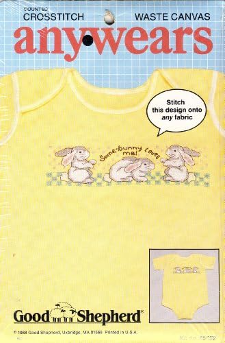 Anywears Cross Stitch Pattern - "Bunny Love" Kit #83652