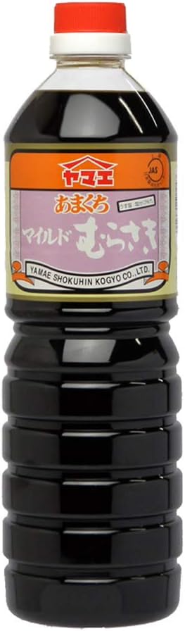 Amazon ヤマエ 濃口醤油 あまくちマイルドむらさき 1000ml 3本 ヤマエ食品工業 しょうゆ 通販