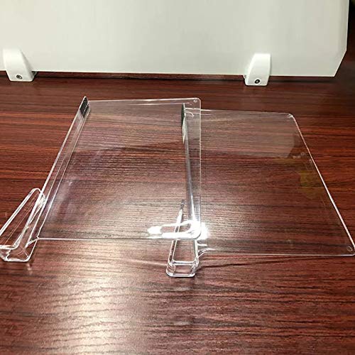 Hmdivor Clear Acrylic Shelf Dividers, Closets Shelf and Closet