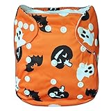 ALVABABY Swim Diapers 2pcs One Size Reusable & Adjustable Baby Shower Gifts