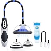 3-in-1 Vacuum Pleasure Pump for Women with 5 Interchangeable Cups YE060374